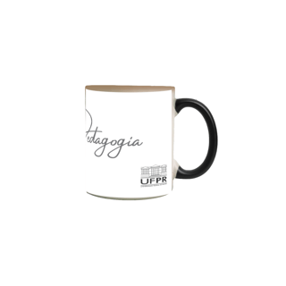 Nome do produto Caneca mágica [pedagogia] {branca} - lâmpada