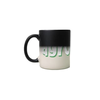 Nome do produto Caneca mágica [agronomia] {branca} - letras em relevo
