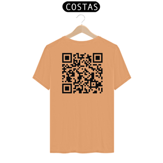 Nome do produto Camiseta [tecnologia em gestão da qualidade] {cores diversas} - frente - QR code