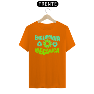 Nome do produto Camiseta [engenharia mecânica] {cores diversas} - frente - engrenagem