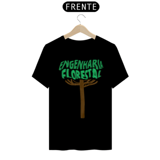 Nome do produto Camiseta [engenharia florestal] {cores diversas} - frente - Árvore