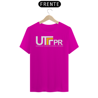 Nome do produto Camiseta [UTFPR] {cores diversas escuras} -frente