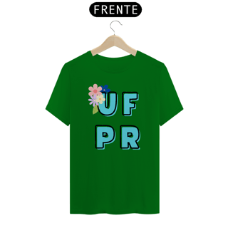 Nome do produto Camiseta [UFPR] {cores diversas} - frente - flores