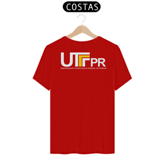 Nome do produto Camiseta [UTFPR] {cores diversas escuras} - costas