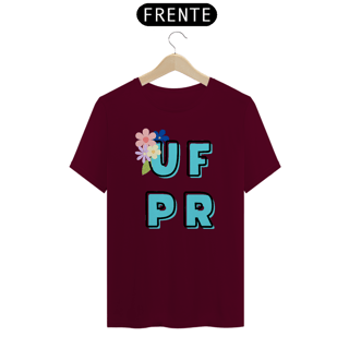 Nome do produto Camiseta [UFPR] {cores diversas} - frente - flores