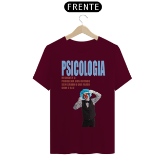 Nome do produto Camiseta [psicologia] {cores diversas} - frente - Palhaço