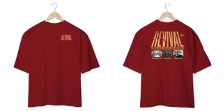 Nome do produto Camiseta REVIVAL Oversized