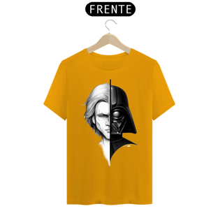 Nome do produtoT-SHIRT CLASSIC - ANAKIN/DARTH VADER PRETO E BRANCO