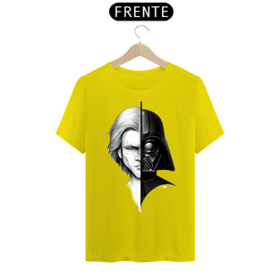Nome do produtoT-SHIRT CLASSIC - ANAKIN/DARTH VADER PRETO E BRANCO