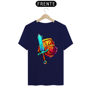 Nome do produtoT-SHIRT CLASSIC - ESPADA E ESCUDO