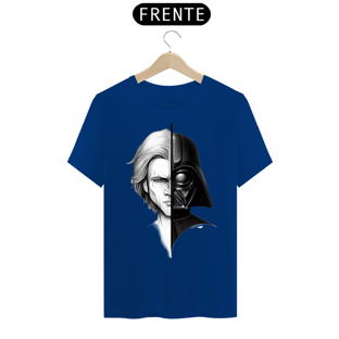 Nome do produtoT-SHIRT CLASSIC - ANAKIN/DARTH VADER PRETO E BRANCO