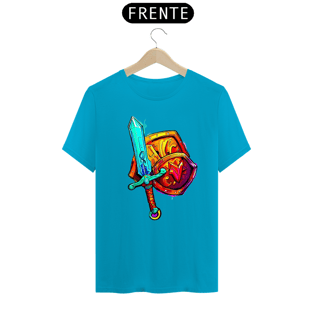 Nome do produtoT-SHIRT CLASSIC - ESPADA E ESCUDO