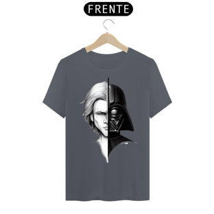 Nome do produtoT-SHIRT CLASSIC - ANAKIN/DARTH VADER PRETO E BRANCO