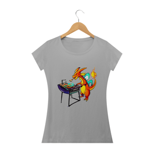 Nome do produtoBABY LONG CLASSIC - CHARIZARD FAZENDO CHURRASCO