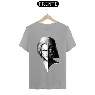 Nome do produtoT-SHIRT CLASSIC - ANAKIN/DARTH VADER PRETO E BRANCO