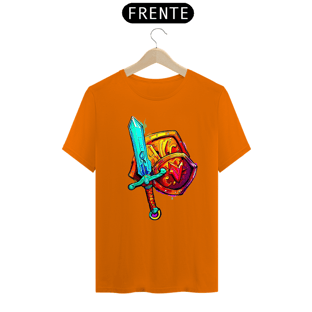 Nome do produtoT-SHIRT CLASSIC - ESPADA E ESCUDO