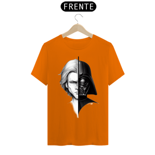 Nome do produtoT-SHIRT CLASSIC - ANAKIN/DARTH VADER PRETO E BRANCO