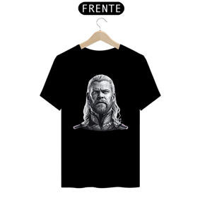 Nome do produto  T-SHIRT CLASSIC - BUSTO THOR PRETO E BRANCO