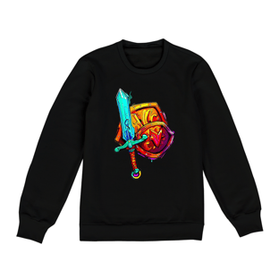 Nome do produtoMOLETOM - ESPADA E ESCUDO