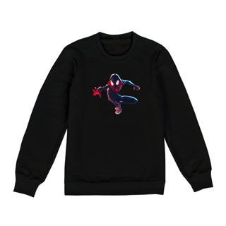 MOLETOM - HOMEM-ARANHA MILES MORALES