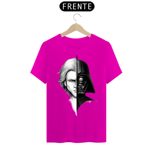Nome do produtoT-SHIRT CLASSIC - ANAKIN/DARTH VADER PRETO E BRANCO