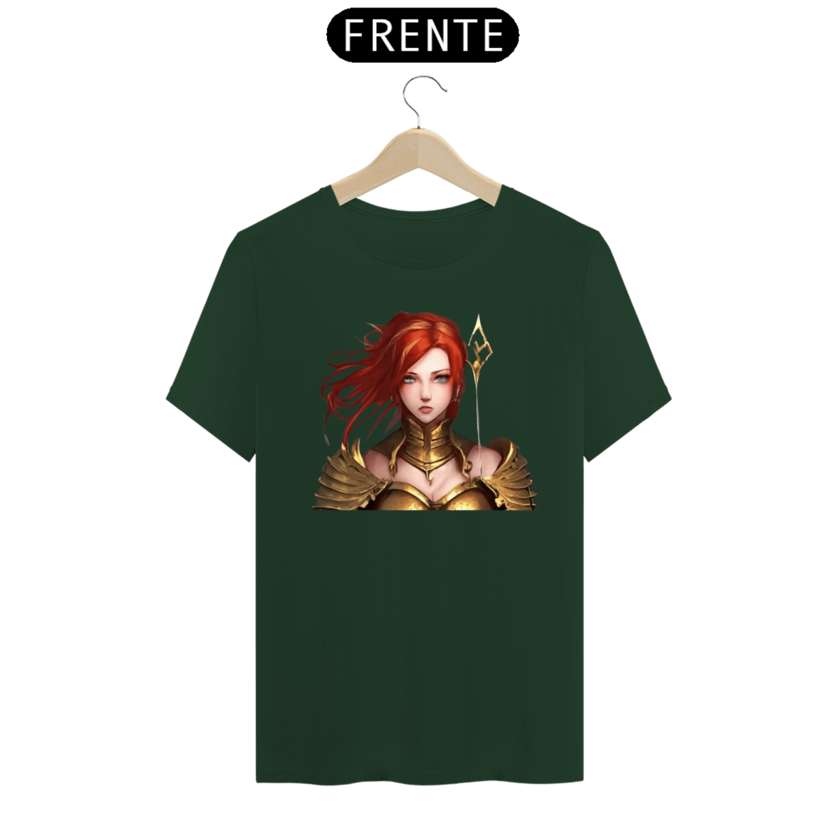 Nome do produto: T-SHIRT CLASSIC - GUERREIRA ESCARLATE