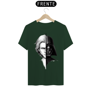 Nome do produtoT-SHIRT CLASSIC - ANAKIN/DARTH VADER PRETO E BRANCO