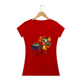 Nome do produtoBABY LONG CLASSIC - CHARIZARD FAZENDO CHURRASCO