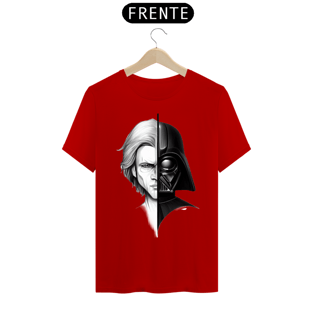 Nome do produtoT-SHIRT CLASSIC - ANAKIN/DARTH VADER PRETO E BRANCO