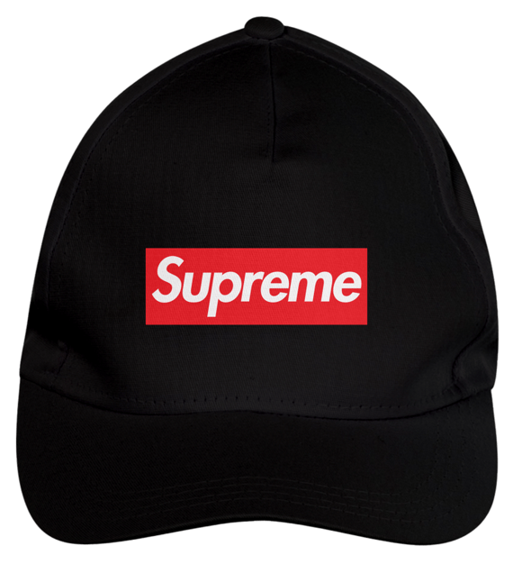 Boné Supreme com logotipo 