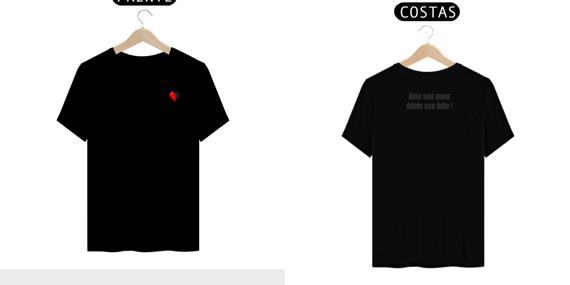 Camiseta Coração do Mine