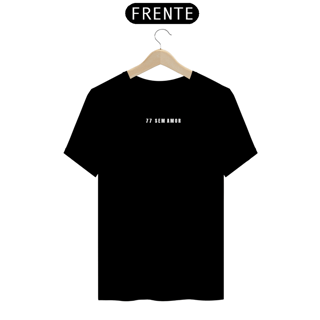 Nome do produto Camiseta 77 sem amor