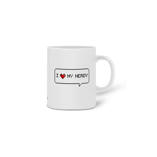 Nome do produto I ♥ love my nerdy / girlfriend