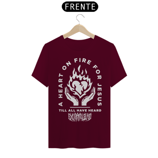 Nome do produto T-shirt Heart on Fire