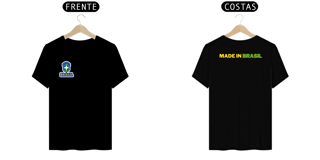 Camiseta Brasil Frente e Costas