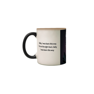 Nome do produto Caneca mágica Lady Gaga 