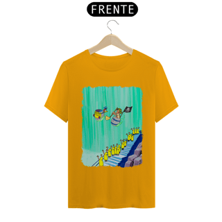 Nome do produto Chaves e Pica-Pau nas Cataratas Camisa Unissex