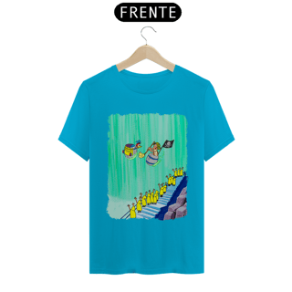 Nome do produto Chaves e Pica-Pau nas Cataratas Camisa Unissex