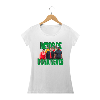 Nome do produto Netos Banda Camisa Baby Long (Branca)