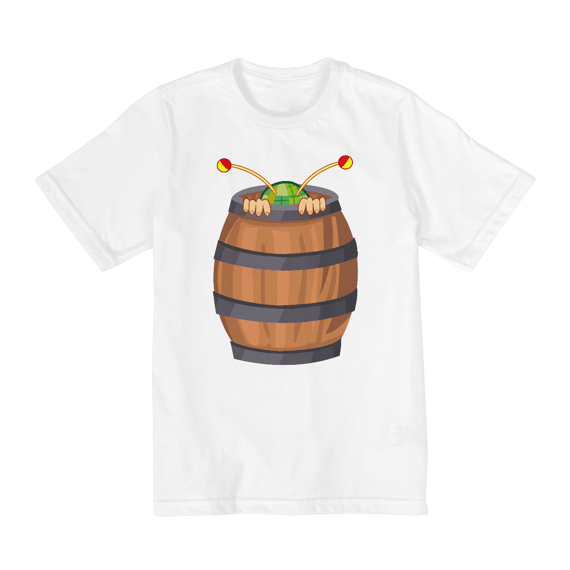 Barril do Chaves Camisa Infantil (10 a 14)