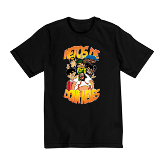 Nome do produto Netos Caricatura Camisa Infantil (2-8 Anos)