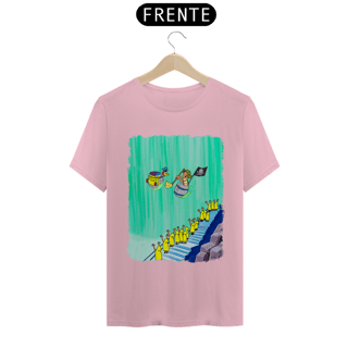 Nome do produto Chaves e Pica-Pau nas Cataratas Camisa Unissex