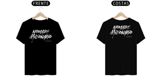 Nome do produto CAMISETA MASCULINA NOMADE MILIONARIO - THIAGO FINCH