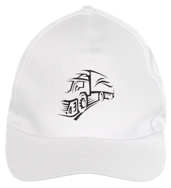 BONÉ BRANCO ABA CURVADA CAMINHAO