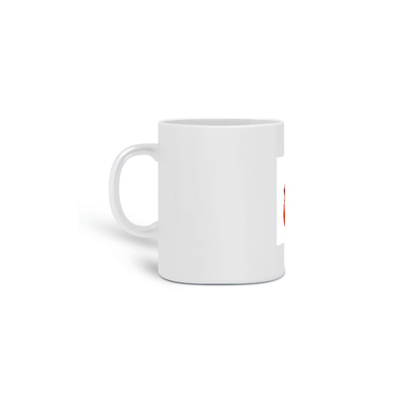 CANECA BRANCA LINGUA
