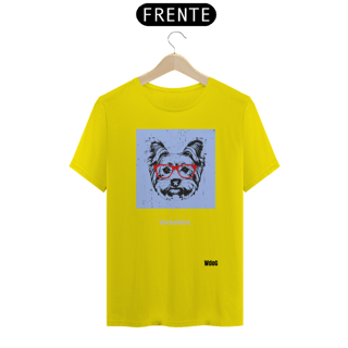 Nome do produto Yorkshire retrato de oculos / T-shirt Yorkshire