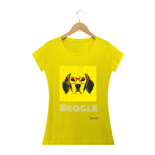 Nome do produto Beagle de oculos / t-shirt Women Beagle
