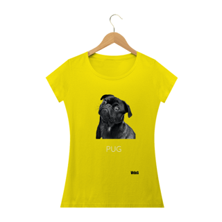 Nome do produto Pug Observador / T-shirt Woman Pug