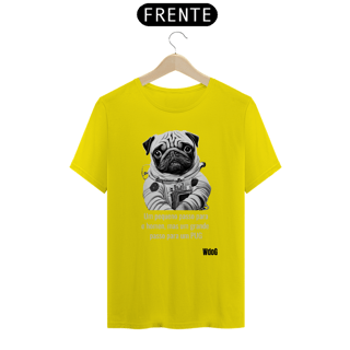 Nome do produto Pug Astronauta / T-shirt Pug