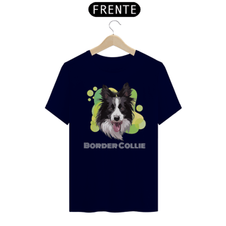 Nome do produto Camiseta Border Collie, pintura / T-shirt Border Collie 
